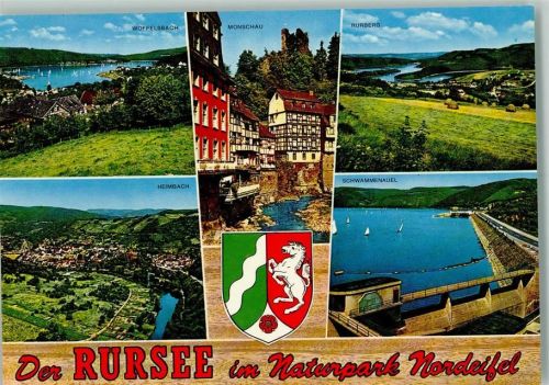 Schwammenauel Rursee Woffelsbach Heimbach Montjoie Monschau Rurberg Schwammenauel