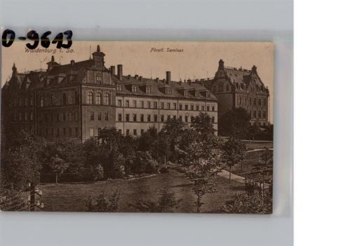 Waldenburg 1923 Fürstl. Seminar