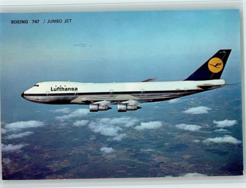 Lufthansa Boeing 747 Jumbo Jet