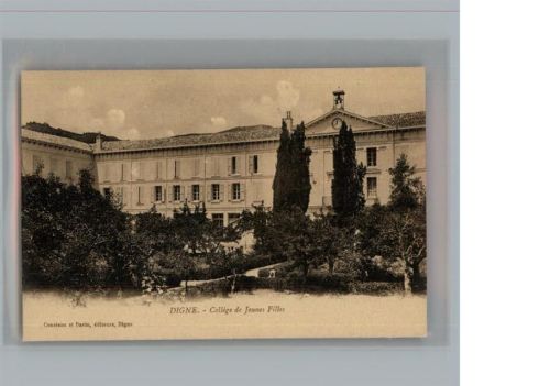 Digne-les-Bains College de Jeunes Filles Studentika