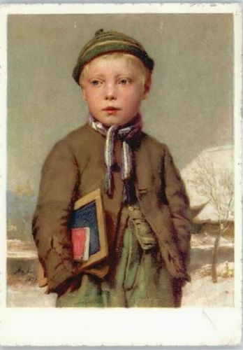 Albert Anker , Berner Schulbub AKU2 Künstler