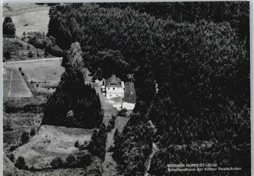 Oberlahr Foto-Karte, Fliegeraufnahme