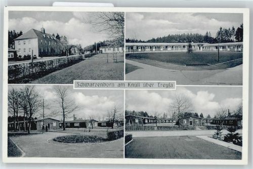Schwarzenborn Haus Wiese Haus Fußgänger