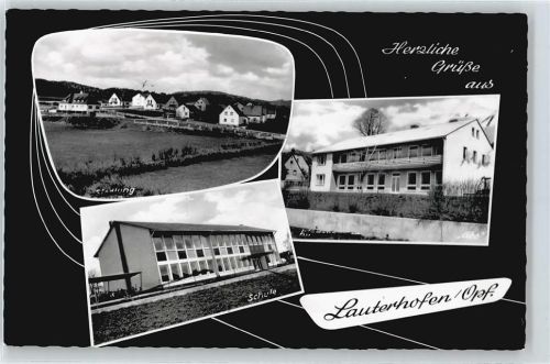 Lauterhofen Schule , siedlung , Krankenhaus