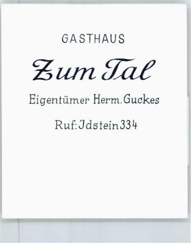 Idstein Foto Gasthaus zum Tal