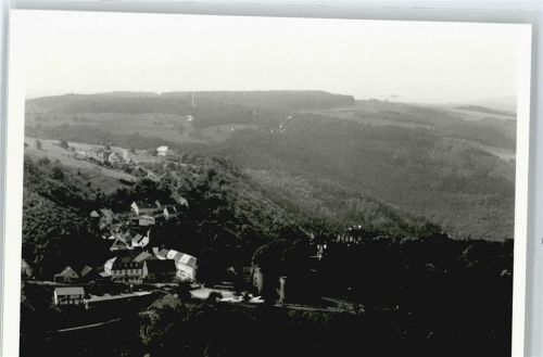 Dhaun Foto-Karte, Fliegeraufnahme