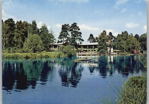 Gifhorn Restaurant am Heidesee See Boot Baum