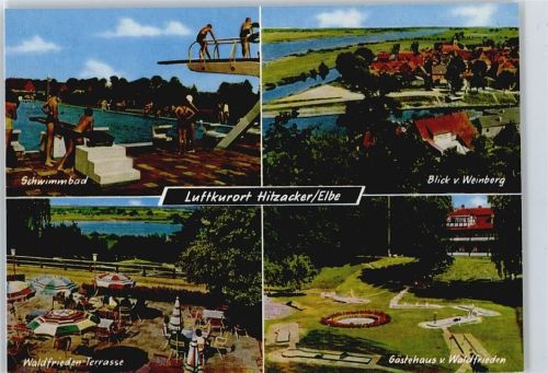 Hitzacker Schwimmbad, Gaststätte, Pension Waldfrieden