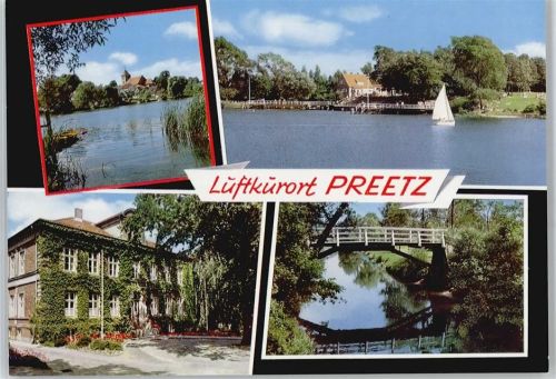 Preetz See Schiff Brücke