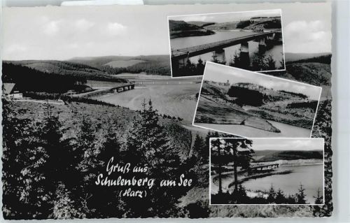 Schulenberg Fluss Brücke Baum