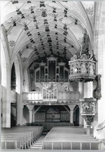 Weilheim Ev. Peterskirche Orgel