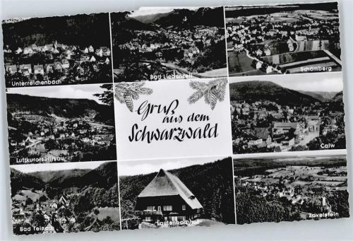 Calw Gesamtansicht Berg Panorama