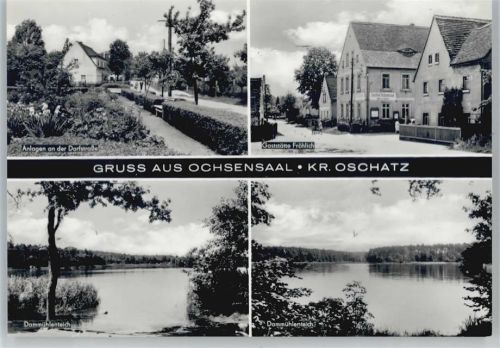 Ochsensaal Dorfstraße, Gaststätte Fröhlich, Dammühlenteich