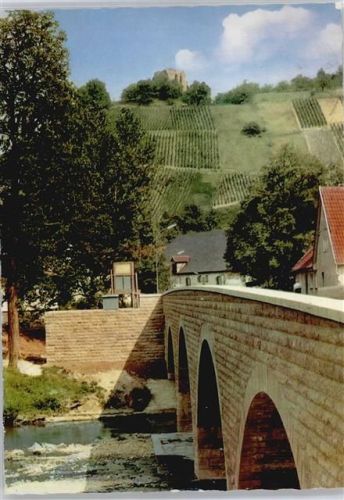 Ingelfingen Fluss Brücke