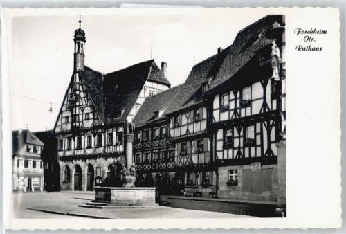 79362 W7831 Forchheim , Breisgau - Rathaus