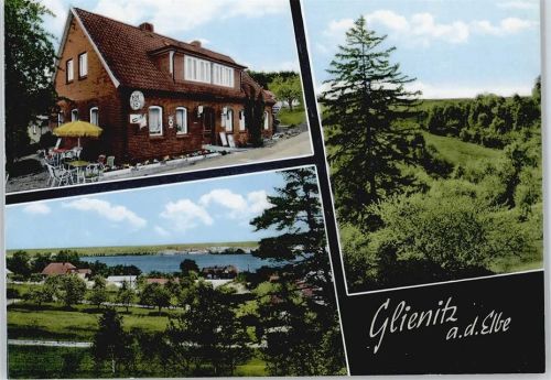 Glienitz Pension am Wacholder Baum Fluss Wiese