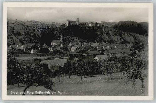 Bergrothenfels Burg Panorama Berg