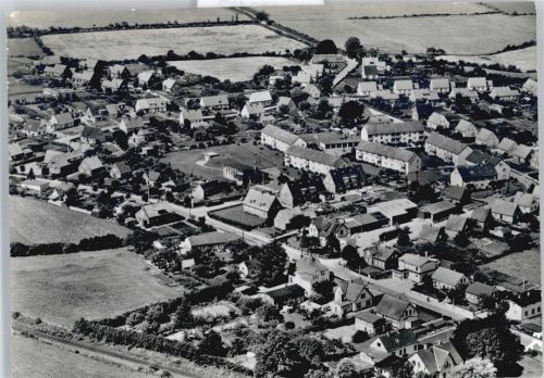 Sörup Fliegeraufnahme Gesamtansicht Haus Baum Feld