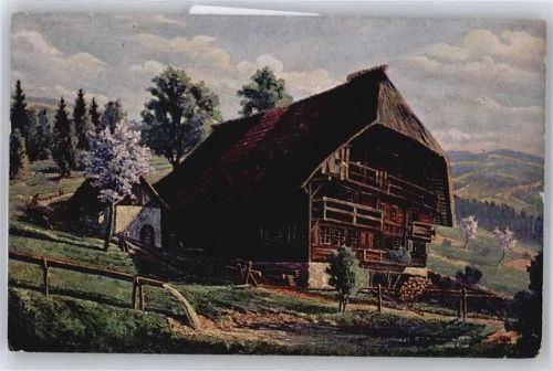 August Simon , Frühling