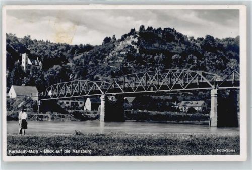 Karlstadt Karlsburg, Fluss, Brücke