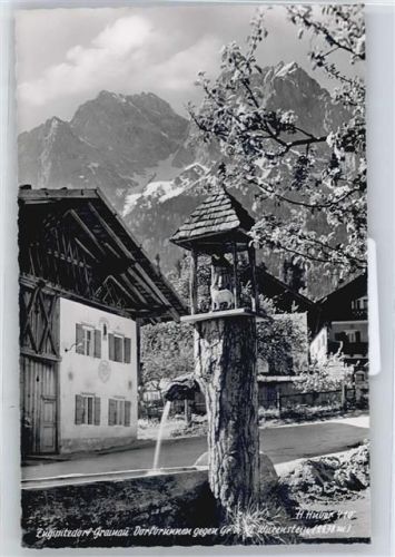 Grainau Dorfbrunnen