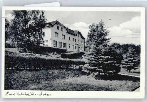 Bodendorf gel. 29.07.56, Kurhaus Inh. Karl Friedrichs