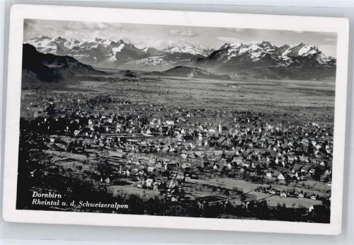 Dornbirn Berg Gesamtansicht Panorama