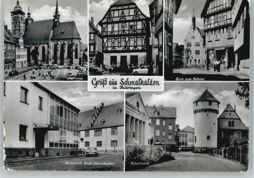 Schmalkalden Rathaus , Pulverturm , Restaurant