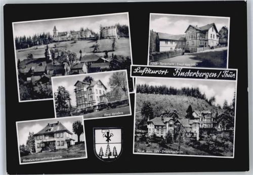 Finsterbergen Haus Hainfels, Handwerkererholungsheim, SVK-Erholungsheim, FDGB-Ferienheim Ernst Kamieth