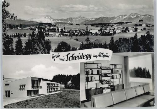 Scheidegg Panorama Berg Gesamtansicht