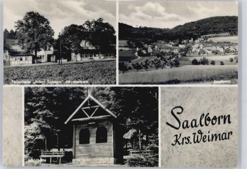 Saalborn Ferienheim Aton Saefkow, Waldhütte