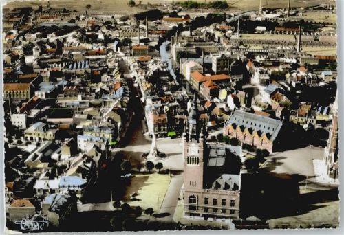 Armentieres Fliegeraufnahme
