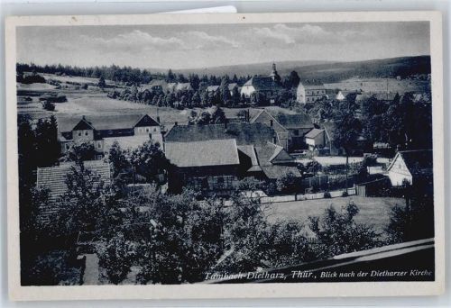 Tambach-Dietharz Panorama Kirche