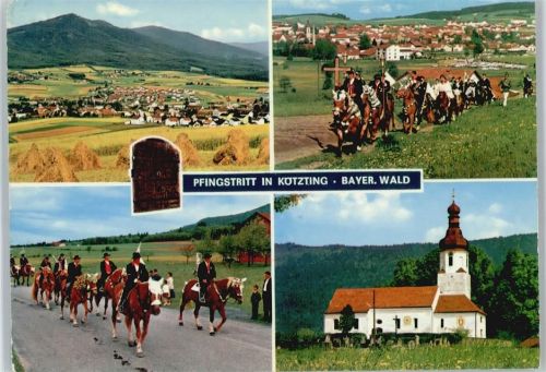 Kötzing Pfingstritt, seit 1412, Festspiel am Pfingstmontag