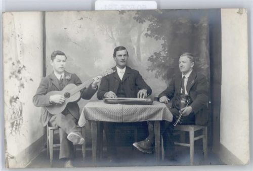Geige , Foto-Karte