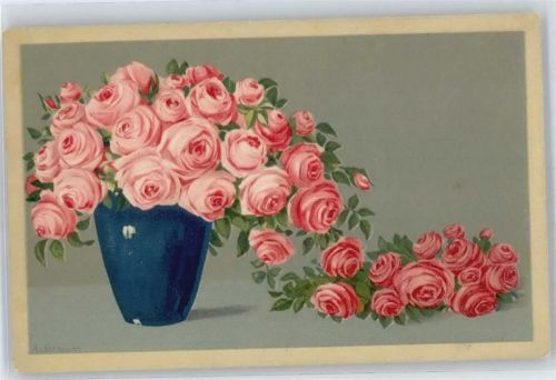 Ankermann , rote Rosen