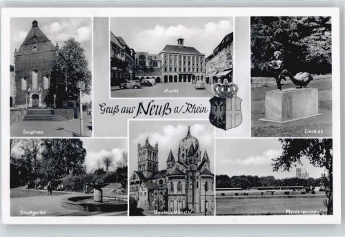 Neuss Stadtgarten , Pferderennbahn