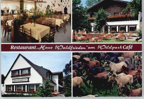 Dülmen Restaurant Haus Waldfrieden am Wildpark, Pferd
