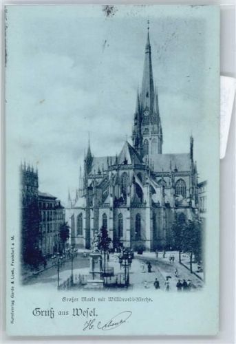 Wesel Großer Markt, Kirche