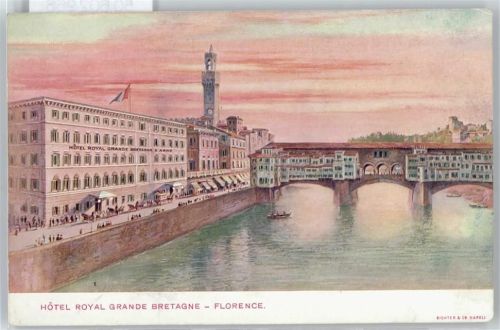 Firenze Hotel Royal Grande Bretagne, Ruderboot, Pferdekutsche