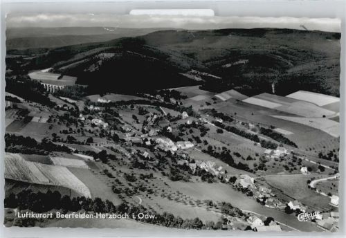 Beerfelden Fliegeraufnahme Berg