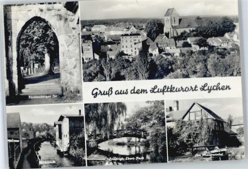 Lychen Fürstenberger Tor, Teilansicht, Friedrich-Ebert-Park