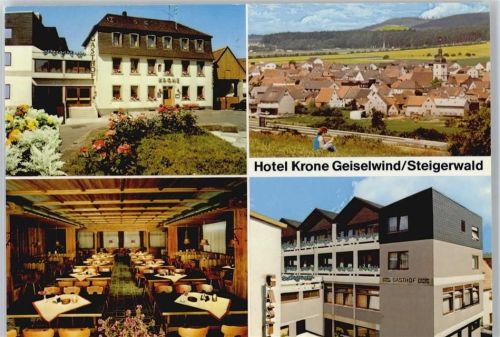 Geiselwind Hotel Krone, Siedlung, Gasthof