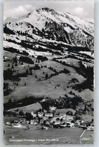 Kranzegg Fliegeraufnahme Berg Panorama