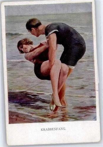 No.1124 , Roberty , Strandleben , Humor