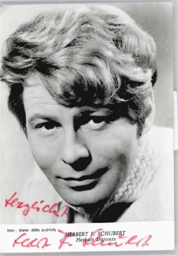 Herbert F. Schubert , signiert