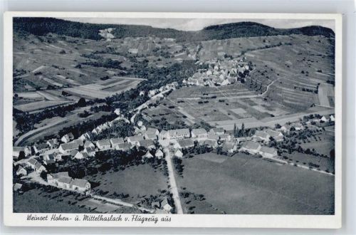 Hohenhaslach Fliegeraufnahme