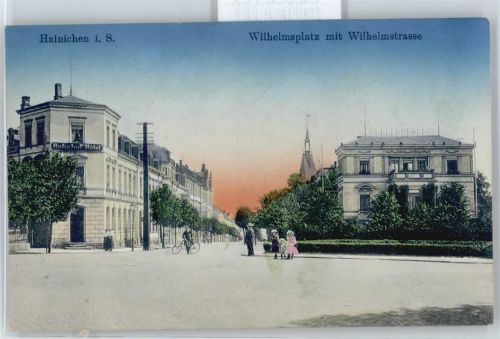 Hainichen Wilhelmsplatz, Wilhelmstrasse
