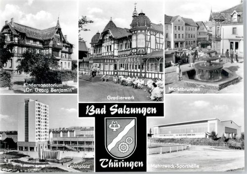 Bad Salzungen Leninplatz , Sporthalle