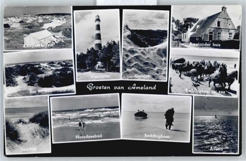 Hollum Leuchtturm, Zeltplatz, Strand